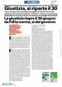 11-06-2020-IL DUBBIO_Pagina_1