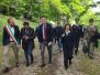 Inaugurazione del Giardino della Memoria a Rigopiano